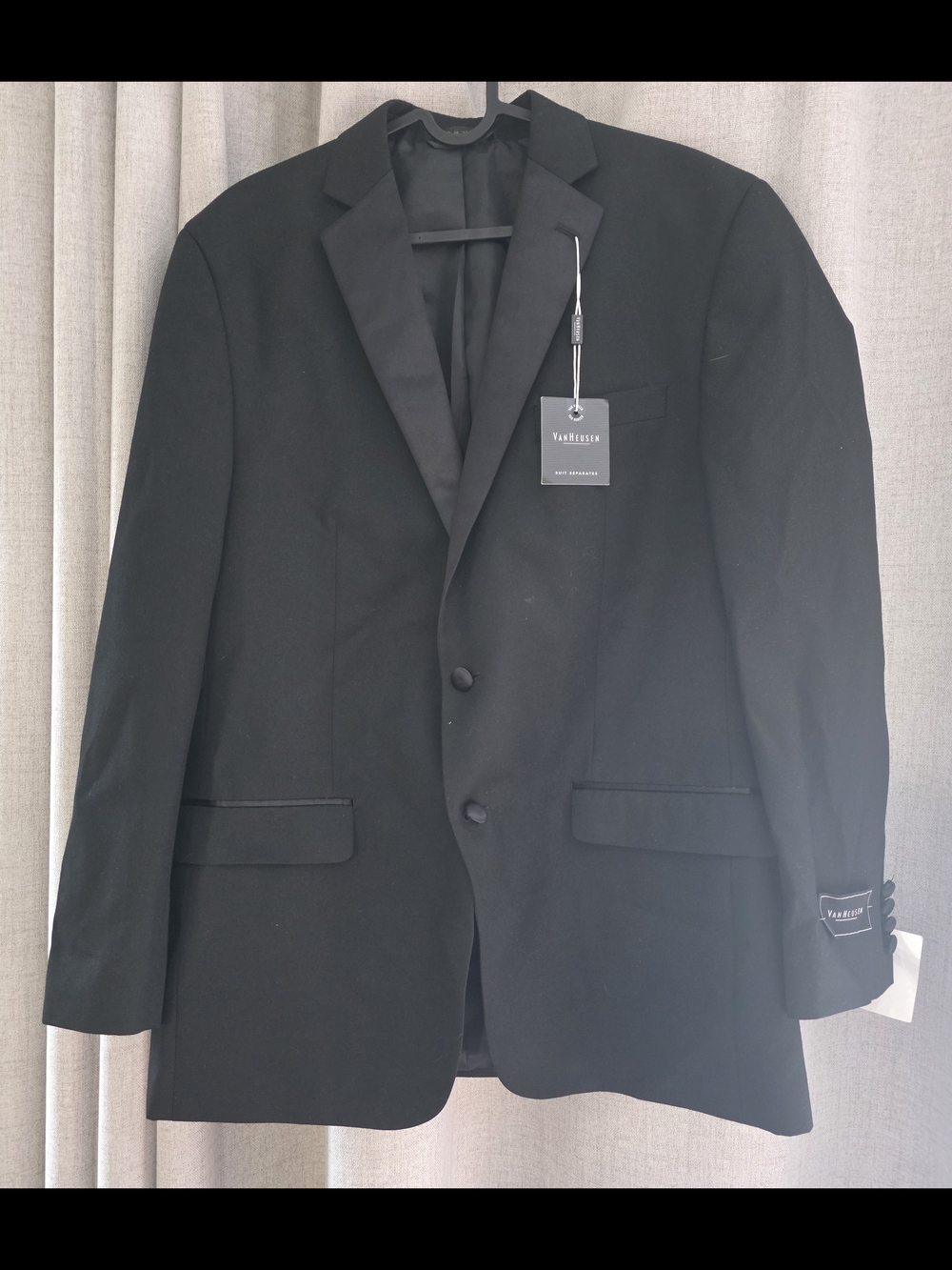 Van Heusen Black Two-Button Men’s Blazer